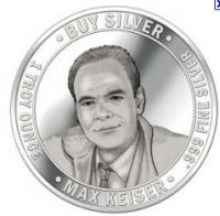 silver keiser, max keiser silver, max keiser silver round, max keiser silver coin, crash jp morgan buy silver, silver liberation army, silver vigilantes 